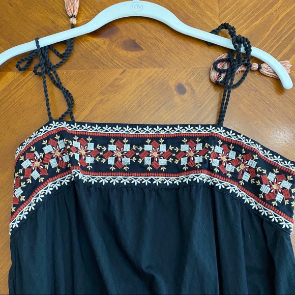 Abercrombie & Fitch tie strap embroidered jumpsuit - Picture 15 of 15